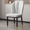 Cadeira de jantar nórdica para casa moderna minimalista com encosto cadeira de luxo leve para restaurante assento macio cadeira para mesa de jantar de hotel banqueta para escrivaninha