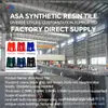 Exportación Transfronteriza de Tejas Nuevas de Resina Sintética Asa, Tejas Integradas para Sombra de Lluvia en Tejado, Tejas de Resina de 2.3 mm de Espesor