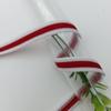 Em estoque fita de seda tricotada dourada e prateada 1,2 cm de largura fita colorida 1 cm de largura fita colorida para decoração DIY
