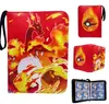 Suministro Directo de Amazon Carpeta Coleccionadora de Cartas Pokemon Álbum de Tarjetas de Almacenamiento Anime 4 Ranuras 9 Ranuras Paquete de Álbum de Cartas Pokemon