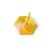 Estrela Descompressora Impressa em 3D Ilusão Ótica Dobrável Brinquedo Educativo Infantil Torre de Cenoura Poligonal Espiral Tridimensional Mesa