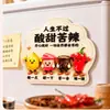 Imanes Creativos para Refrigerador: La vida es como la cebolla, el jengibre y el ajo - Imanes Planos de Resina Magnéticos para Refrigerador, Decoraciones para Refrigerador, Regalos para Amigos