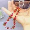 Caqui Buena Fortuna Cristal de Alta Calidad con Cuentas Exquisito Colgante Corto de Mano Cadena para Muñeca Modelo Nuevo 2026 Luz Nocturna