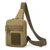 Nova Mochila Tática Multifuncional de Comércio Exterior, Bolsa de Peito Casual Masculina, Bolsa Transversal de Ombro, Bolsa Esportiva Portátil para Ciclismo