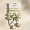 Gelin Lazo para el Cabello Simple de Tulipa Transfronterizo, Accesorio Minimalista y Elegante para el Cabello, Scrunchie de Alta Gama Estilo Coreano para Mujeres
