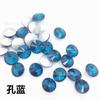 Venta al por mayor del fabricante Taladro Satélite de 8 mm Accesorios para Joyería DIY Fondo Puntiagudo Vidrio de Cristal Diamantes Irregulares Circonita