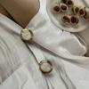 Botones Metálicos Imitación Jade de Alta Gama Yisen Cardigan Tejido Pequeño Estilo Chanel Botones Decorativos Botones para Chaleco Estilo Chino Nuevo