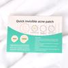 Parche Corrector Invisible Transfronterizo 24 Parche Transparente de Hidrocoloide Parche Invisible Parche Antideslizante