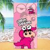 Crayon Shin-Chan ~ Toalla de baño de microfibra para adultos, natación, dibujos animados para niños, viaje, portátil, toalla de playa