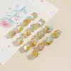 Haijia Dunhuang Glitter Fino Três Cores Combinação de Cores Pedra Pequena Furo Passante Miçanga Corrente para Celular Pulseira DIY Acessórios Material Atacado