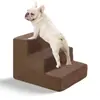 Escaleras para Perros Mascotas a Cama Peldaños Escalera Pequeña para Perros Mayores Rampa Escalera Antideslizante Mesita de Noche Sofá Extraíble y Lavable