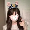 Coelho Policial Acessórios para Cabelo Infantil Kloomi Laço Grampo de Cabelo Bebê Bonito Desenho Animado Fita Grampo de Cabelo Menina Headwear