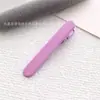 Clipe de Pato Estreito Redondo Sólido de 6cm Cores Macaron de Verão Cor Dopamina Material DIY Artesanal Grampo de Cabelo