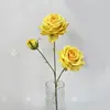 Nuevo Producto Rosa Sol Artificial Arreglo Floral para Salón de Bodas Fila de Flores Pared Romántica de Rosas Decoración de Flores Artificiales Flor de Seda Hecha a Mano