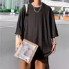 Camiseta Masculina Jacquard Fina de Manga Curta Verão 2026 Novo Estilo Simples Solta Casual Meia Manga Camiseta