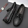 En Vivo Transfronterizo Tallas Grandes 45 46 47 Mocasines Más Vendidos Zapatos de Piel Genuina para Hombre Zapatos Casuales sin Cordones para Hombre Mocasines para Hombre