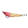Nova Isca Aço Fio Camarão Banana Luminoso Afundante Três Costuras Camarão 12cm 14.3g Camarão Imitação Camarão Madeira Gancho Lula