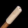 Nuevo Portacigarrillos de Madera Maciza al por Mayor Filtro de Abedul Soporte para Cigarrillos Tronco Desechable Lavable Agujero Pasante Set de Fumar de Madera