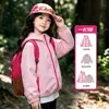Tutu Elefantito Ropa Infantil Chaqueta Cortavientos para Niñas 2026 Otoño Nuevo Tres en Uno Conjunto de Otoño Tres Pruebas Soft Shell Abrigo para Exteriores