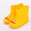 Botas de Lluvia para Bebé 2024 Nuevas Botas de Lluvia para Niños Botas de Lluvia de Caña Media Exportación Exportación Niños y Niñas Antideslizantes Zapatos de Agua