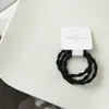 Novedoso, de estilo coreano, simple, alta elasticidad, duradero, no daña el cabello, con alto valor estético, versátil, engrosado, práctico, cuerda para el pelo de goma