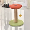 Árbol para Gatos, Lindo Árbol para Gatos Pequeño Todo en Uno, Columna de Sisal para Gatitos, Suministros para Gatos, Rascador para Gatos, Juguetes Divertidos para Gatos