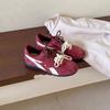 2025 Nuevos Zapatos Deportivos Casuales Versátiles de Punta Redonda que Aumentan la Altura para Verano y Otoño Nicho Retro Versátil con Aspecto Desgastado Zapatos de Entrenamiento Alemanes para Mujer