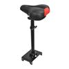 Apto para No. Asiento de sillín de doble amortiguación sin perforaciones de plegado rápido para patinete 9 MAX G30/G30 LP
