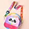 Juguete Educativo para Aliviar el Estrés para Niños, Billetera de Silicona con Forma de Cono de Helado, Bolso Cruzado de Hombro Único Matarratas Mini