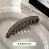 Grampo Banana de Ponto de Leopardo Retro de Alta Qualidade para Rabo de Cavalo Alto 2025 Novo Grampo de Cabelo Grampo de Volume para Cabelo Naturalmente Volumoso Acessórios de Cabelo