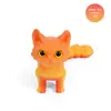 Gatito Lindo Impreso en 3D con Articulaciones Móviles en la Cola, Juguete Modelo Adorno de Regalo Infantil Transfronterizo, Suministro de Fábrica