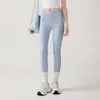 Calça de Yoga Feminina Cintura Alta Levanta Bumbum Cintura de Gel Pêssego Tamanho Grande Justa Calça Fitness Calça Esportiva de Micropressão Leggings para Corrida