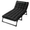 Cama plegable para la hora del almuerzo, Silla cama de verano, Cama portátil para acompañante de hospital con 70% de descuento, Cama individual plegable simple para siesta