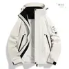 Chaqueta Exterior Estilo Montaña para Mujer, Conjunto Desmontable de Dos Piezas Tres en Uno a Prueba de Viento e Impermeable, Chaqueta de Montañismo Pequeña y Compacta