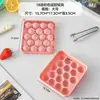 Forma de gelo cubo caixa de gelo esférica forma de bola de gelo doméstico grau alimentício branco gelatina de gelatina forma doméstica bebida