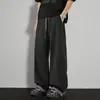 Pantalones casuales Dopamine de softshell para exteriores para parejas, corte recto, adelgazantes, versátiles, marca de moda otoño, elegantes pantalones de retazos
