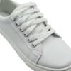 Cordón de zapato de poliéster de una sola capa de color liso tabla de ajuste zapatos de lona zapatos de baloncesto Zapatos blancos ajAF1 zapatos casuales deportivos