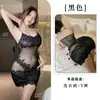 Fan Lei Roupa Íntima Sexy Renda Transparente Camisola Sexy Malha Suspensor Pijama Feminino Verão Estilo Puro Desejo Bordado 1031