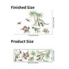 Shangyi Sp-S0290 Calcomanía de Pared de Dinosaurio de Dibujos Animados Removible Decoración de Pared de Fondo para Jardín de Niños Venta al por Mayor Transfronteriza Calcomanía de Pared