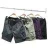 Shorts de Trabalho Masculino Novo Estilo Verão Outdoor, Secagem Rápida, Calça de Cinco Pontos Solta, Esportivo Casual, Seda Gelada Respirável, Marca Tendência, Shorts Masculino