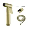 Comercio exterior transfronterizo acero inoxidable pistola rociadora lavabo de inodoro compañero de inodoro de mano pistola de agua a presión cuerpo de boquilla pistola rociadora de limpieza traje