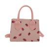 Bolso Femenino de Moda Verano Versátil 2026 Nuevo Elegante Cruzado Chic Estampado Cereza Bolso de Mano Bolso Tote