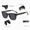 Gafas de Sol de Patilla de Placa de TR Nuevo Transfronterizo para Mujer Gafas de Sol Polarizadas de Alta Gama Anti-UV Gafas de Moda para Hombre