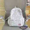Mochila Estrela Tendência Cool de Rua para Meninos e Meninas Estudantes Alta Aparência Ins Grande Capacidade Leve Simples Campus Bolsa de Ombro Duplo