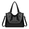 Bolsa de ombro vintage popular para comércio exterior, nova bolsa tote de grande capacidade para cross-border, bolsa de mão e bolsa transversal versátil para o dia a dia