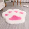Alfombra de Garra de Gato Imitación Lana Lista para Exportación, Amigable con la Piel, No Suelta Pelo, Lavable a Máquina, Sala de Estar Sofá, Felpudo de Dormitorio
