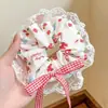Colección de scrunchies de verano: versátiles ligas coreanas para el cabello, cuerdas para el cabello estilo universitario fresco, accesorios elásticos para el cabello, accesorios para la cabeza para mujeres