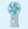 Ventilador Portátil de Moda Transfronterizo con Soporte y Gancho, Mini Ventilador de Mano Recargable por USB