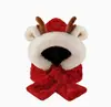 Gorro Lei Feng Engrosado y Cálido para Mujer con Bufanda y Guantes Integrados, Gorro Pulóver de Forro Polar de Invierno, Gorro Cortavientos para Ciclismo