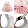 Salida de verano al aire libre gorra de protección solar para niños sombrero de ala ancha de dibujos animados para hombres y mujeres con ventilador de carga USB sombrero para el sol